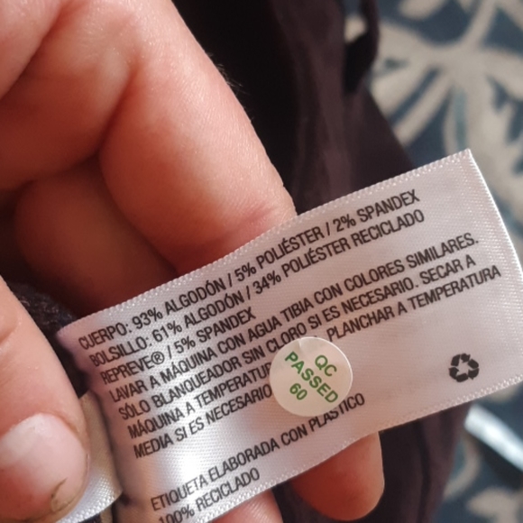 Nwt high rise skinny button fly maroon pants 00/24 - Picture 7 of 8